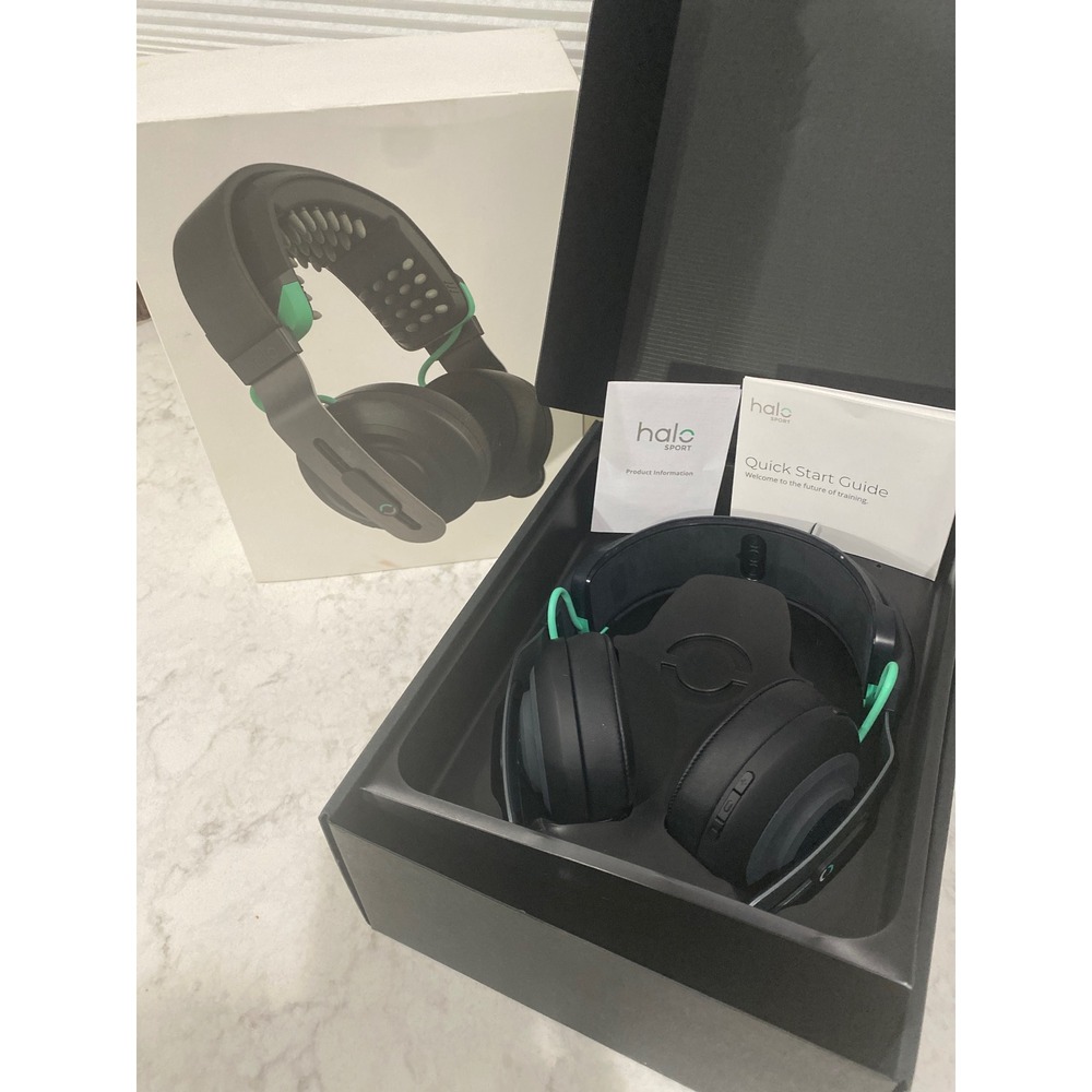 Halo Neuroscience Halo Sport Brain Stimulator Headset H5002K Black Green